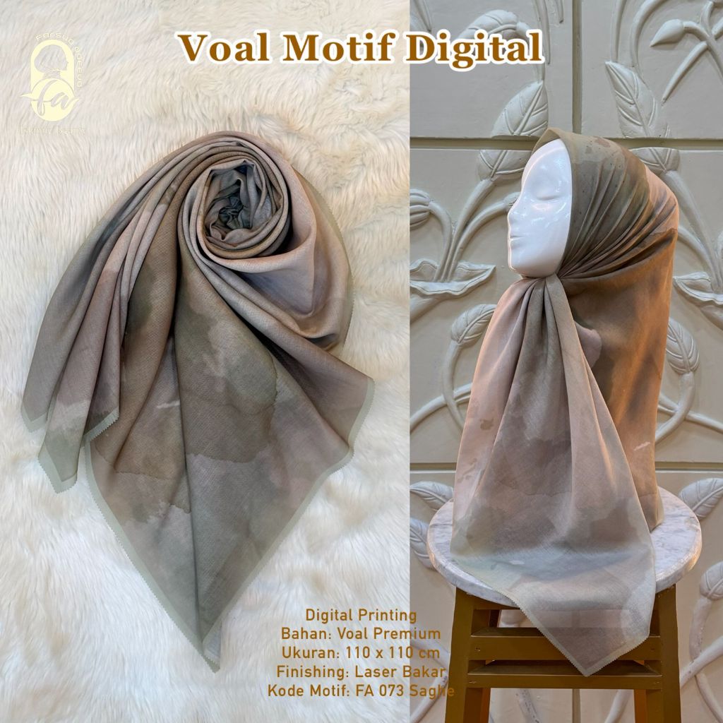 Farsya Adeeva - Voal Motif Digital LC FA 073