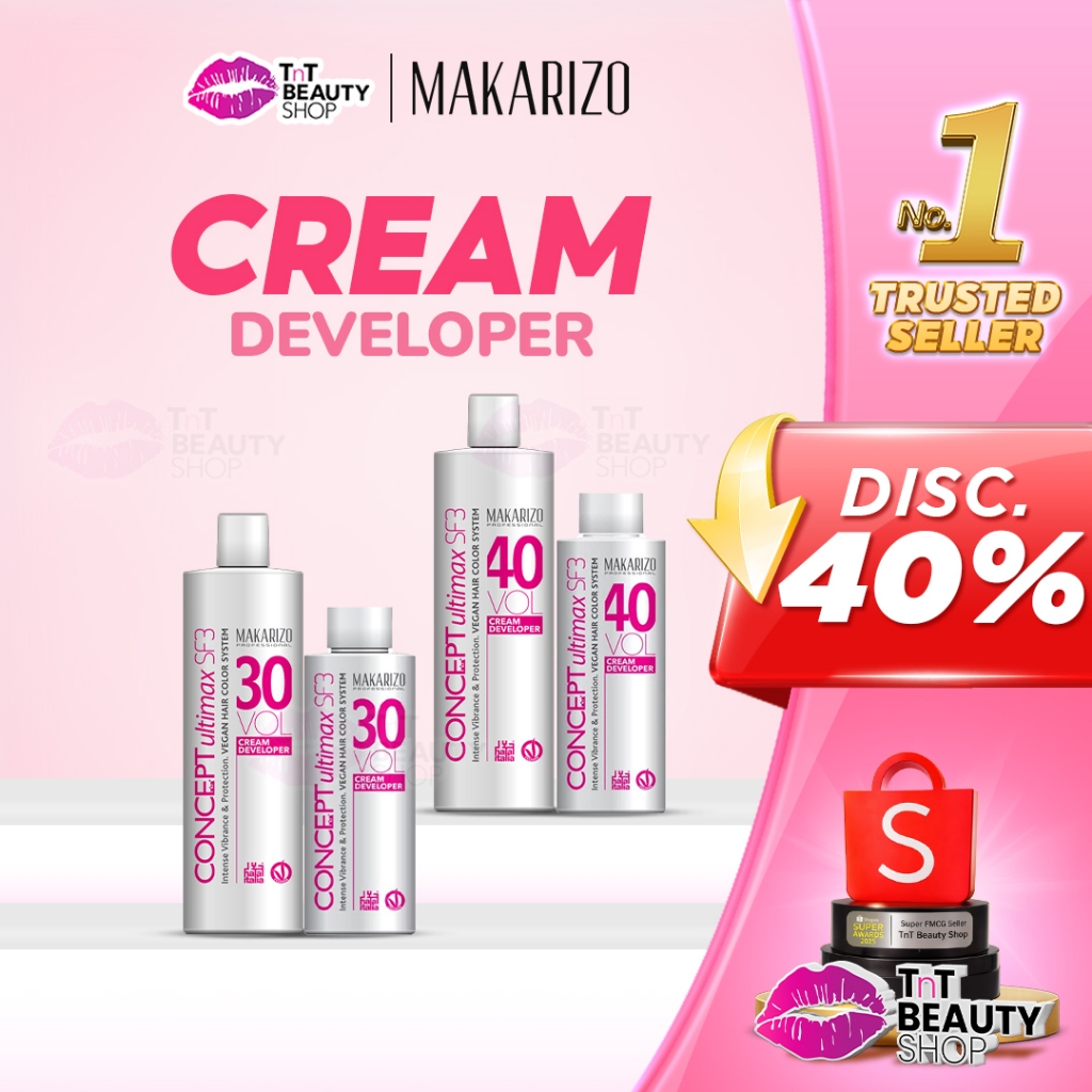 Makarizo Professional Concept Ultimax Cream Developer SF3 40 - SF3 30 - SF3 20 | TnT Beauty Shop