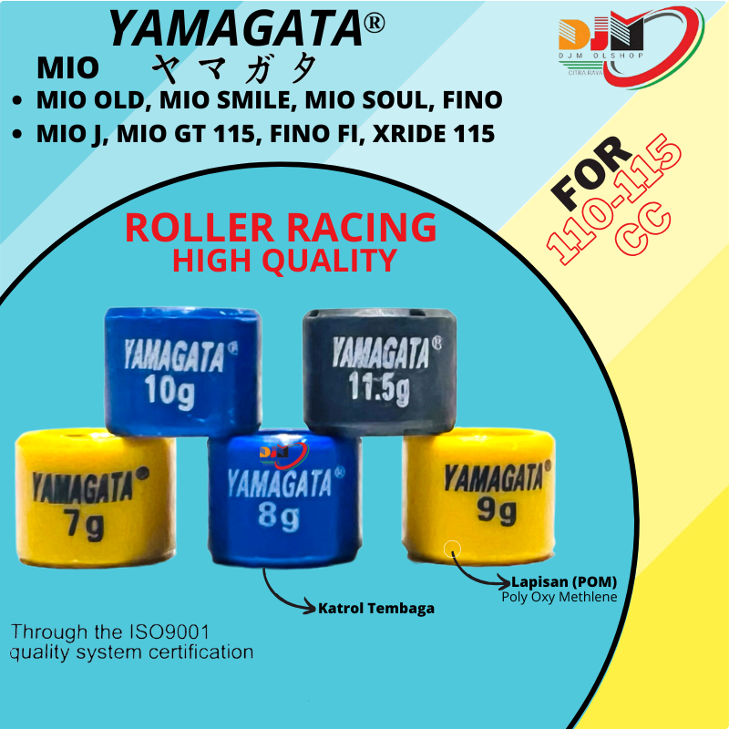 Roller Racing Yamagata Mio Mioj Soul Fino Xride 115 Karbu 7gr sd 11,5gr