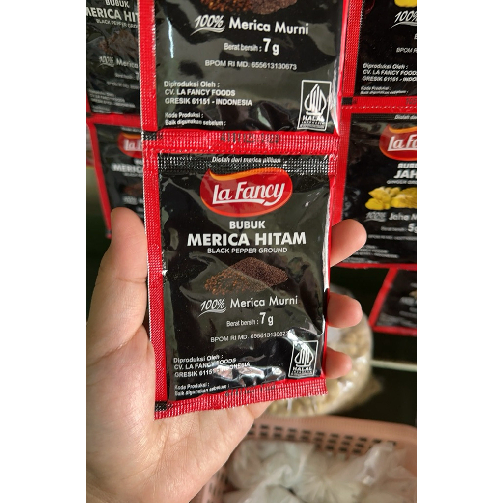 merica hitam bubuk/lada hitam bubuk la fancy