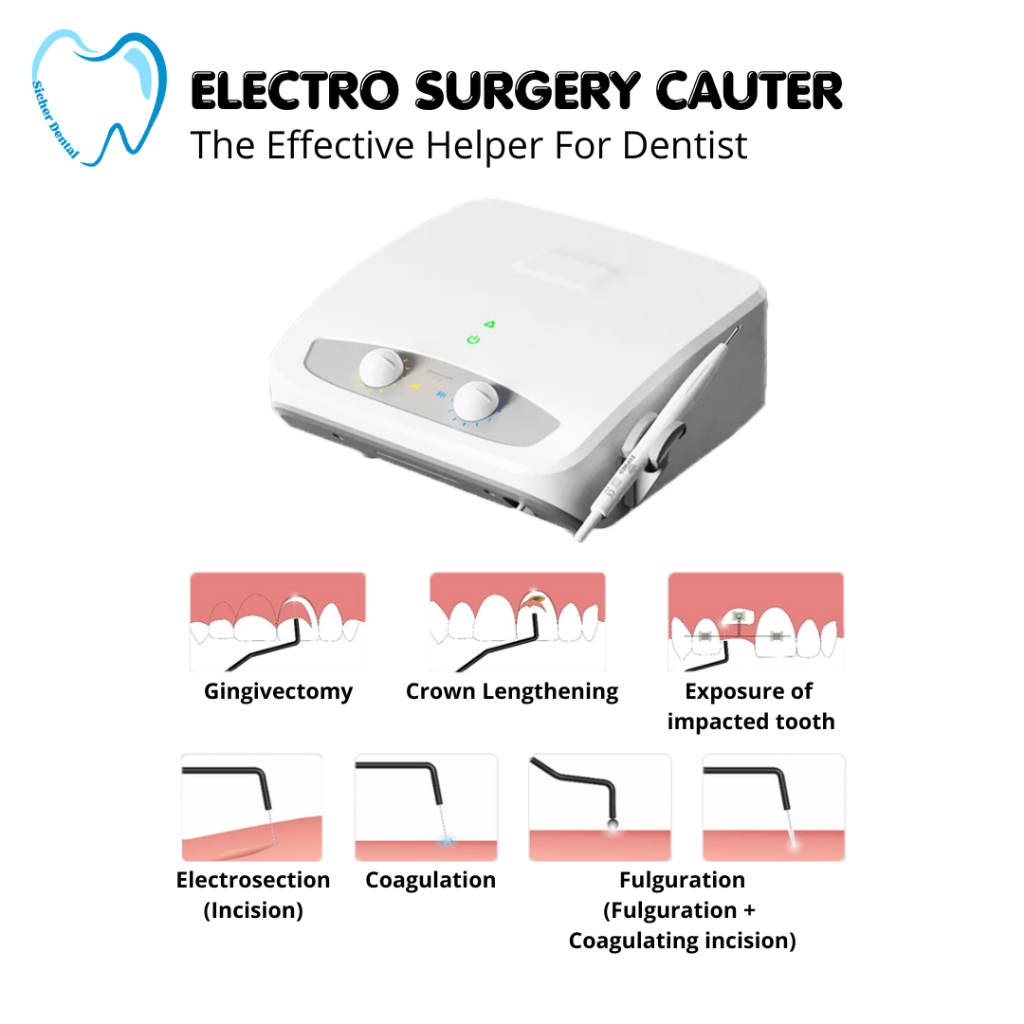 Electro Surgery Cauter/Electro Cauter/Electrocauter/Electrosurgery/Alat Bedah Listrik Medis Dental
