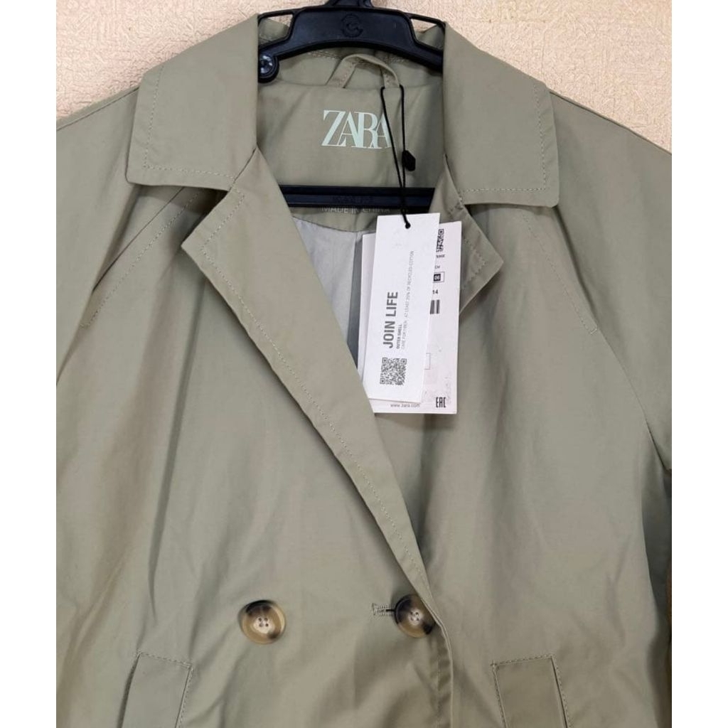 ZARA LONG COAT ANAK BLAZER JAKET CANTIK ORI LEPAS TAG LIKE NEW