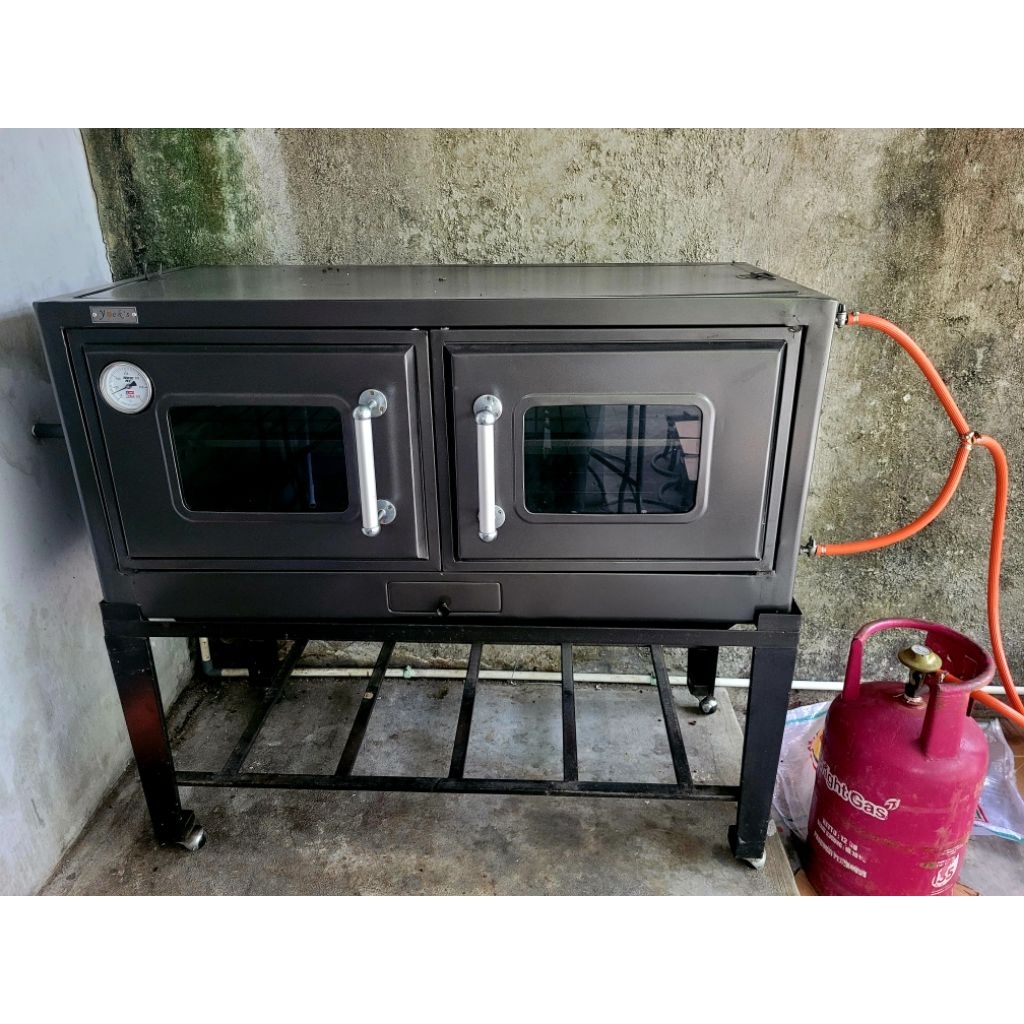 Oven gas besar 2 pintu (second)