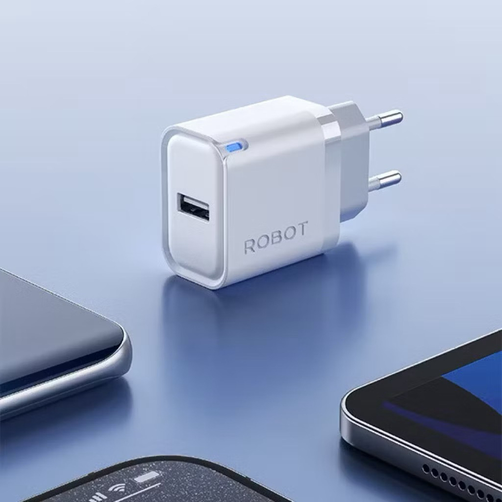 ROBOT KEPALA CHARGER ROBOT 1 CABSNG PORTS LED ORIGINAL