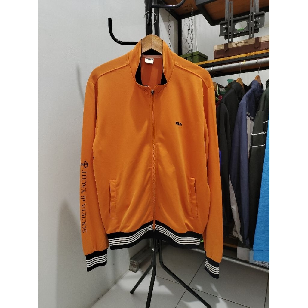Jacket Tracktop Fila Orange Original