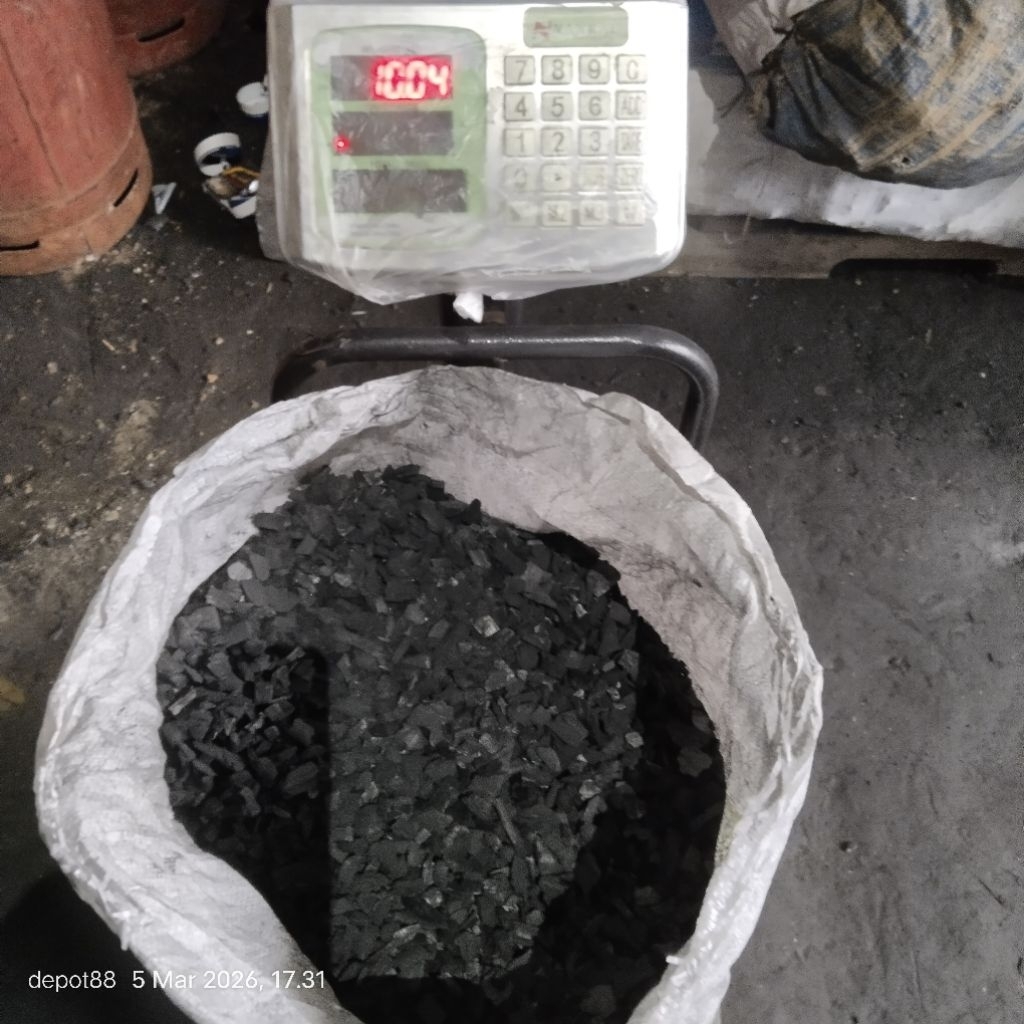 arang kayu granul 10 kg