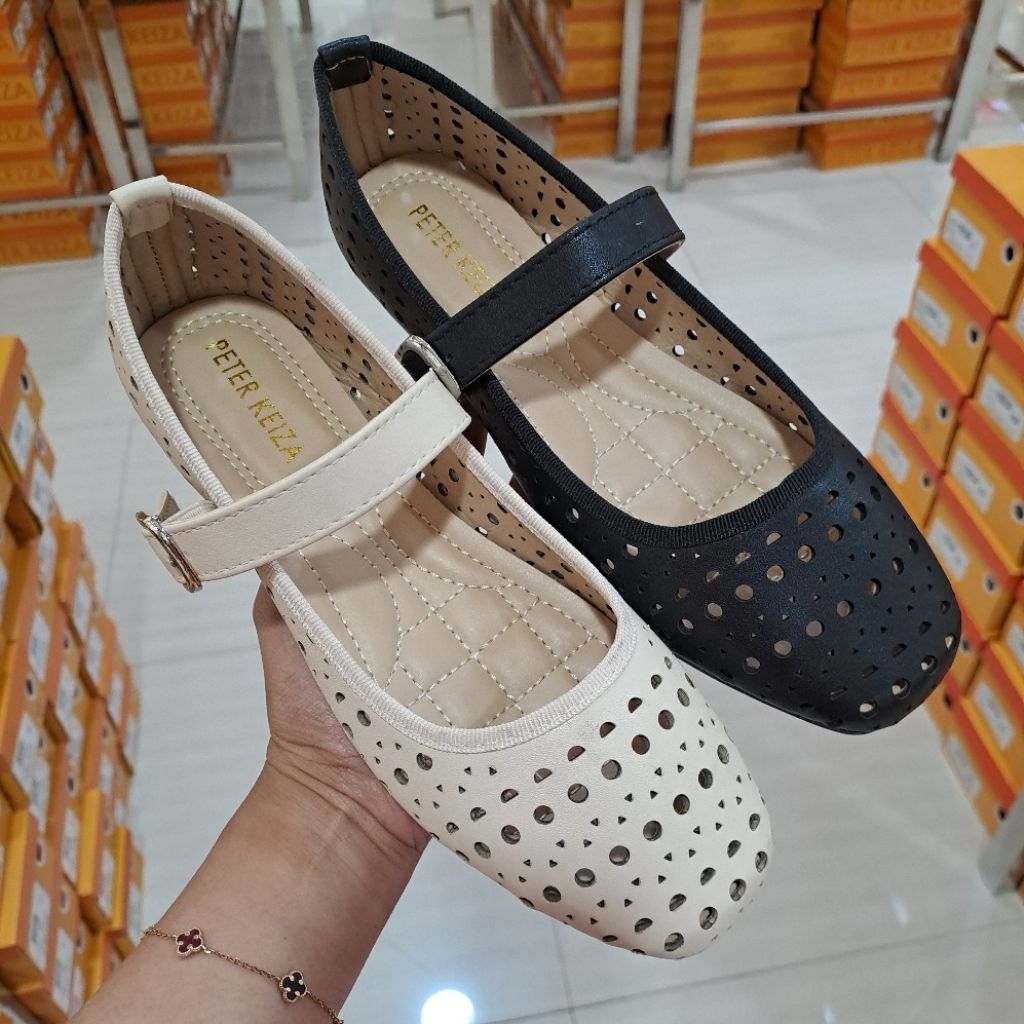 sepatu flat wanita peter keiza