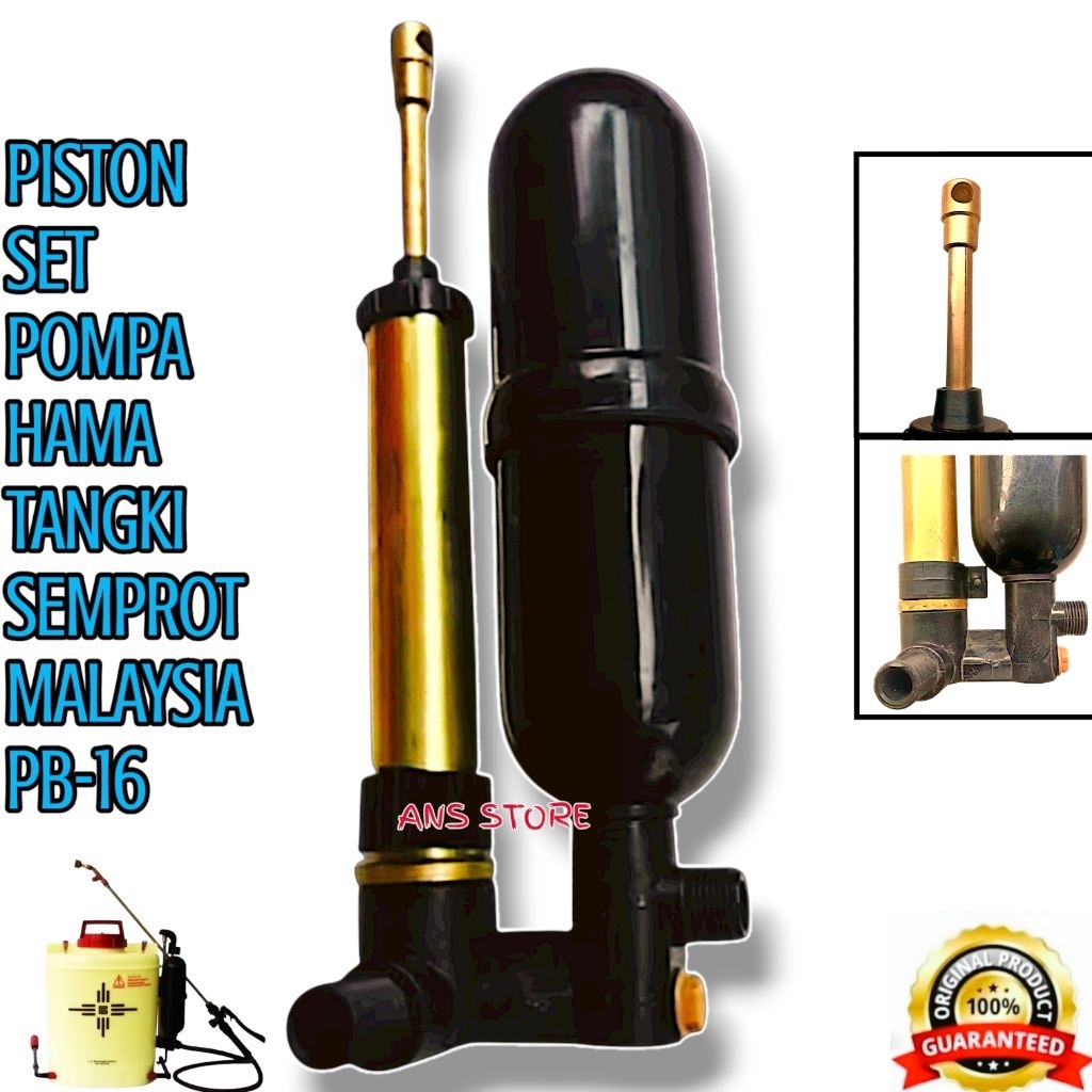 Piston & Tabung Pompa Tangki Semprot Manual PB 16 Malaysia