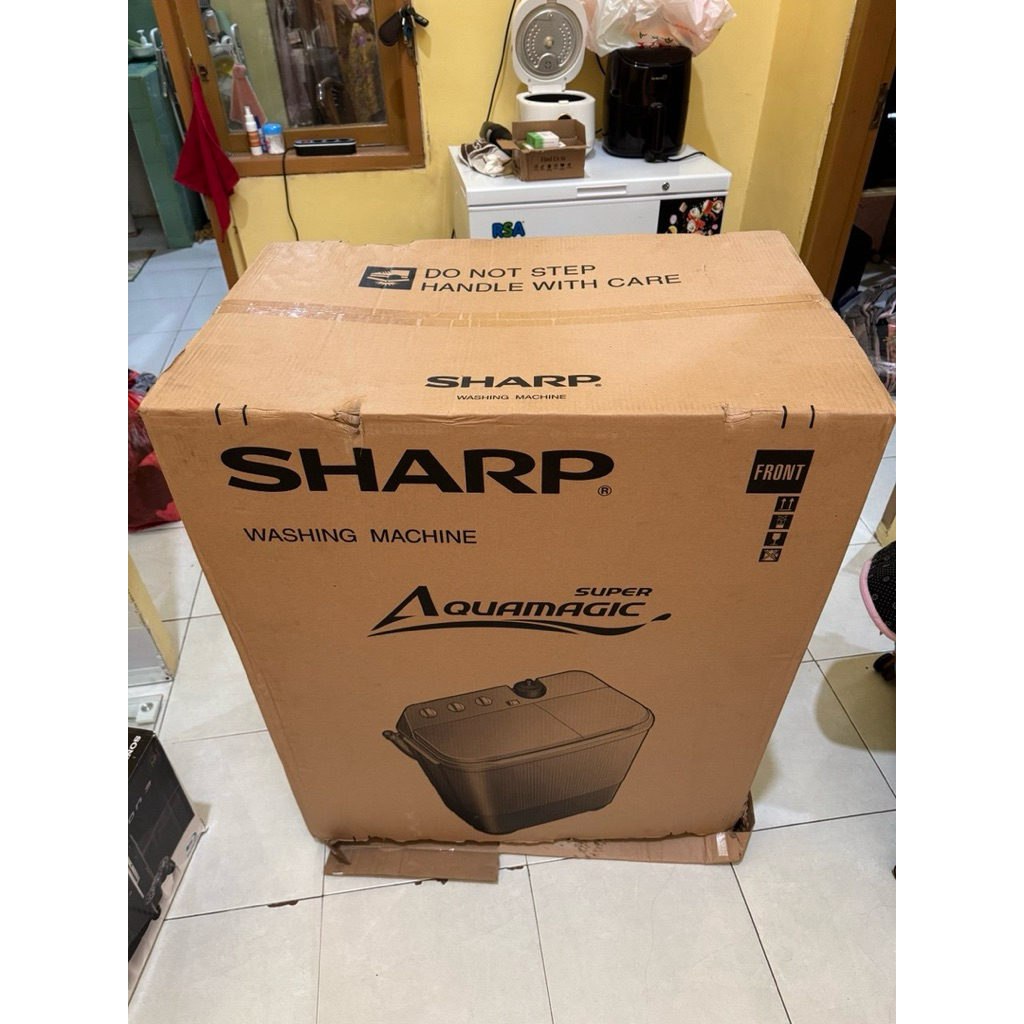 Mesin Cuci Sharp ES-T85CR BARU