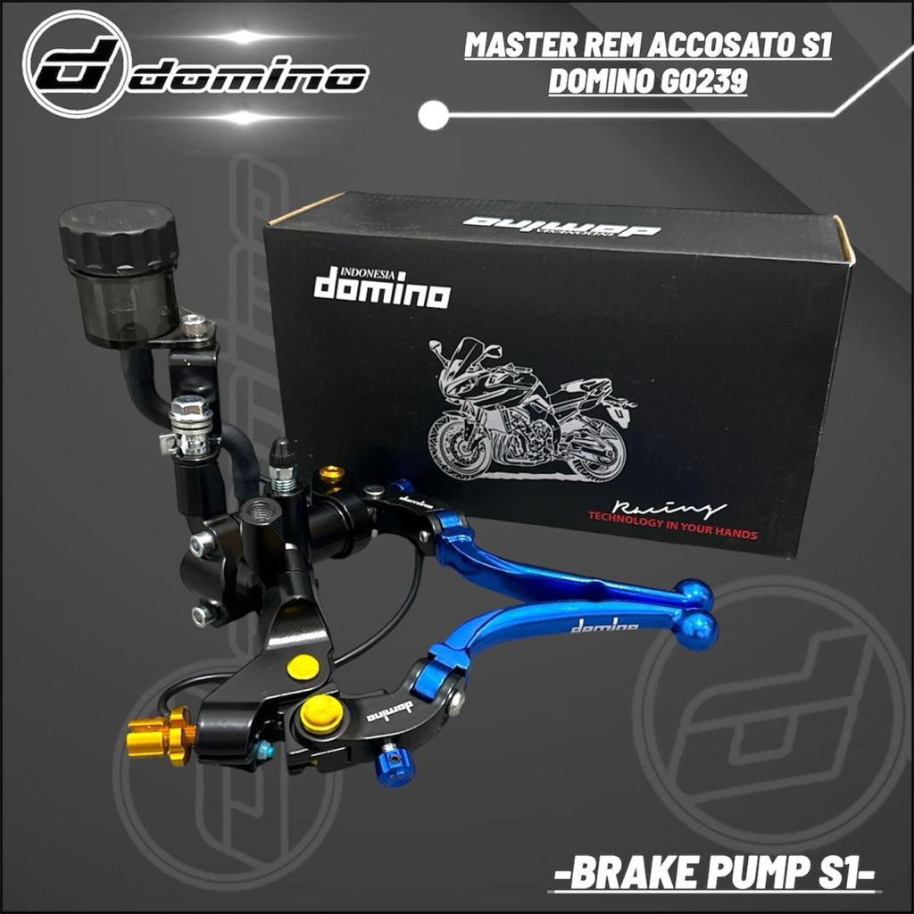 MASTER REM ACCOSSATO 1 TABUNG SET KANAN KIRI MODEL RCB S1 UNIVERSAL VARIO BEAT MIO SCOOPY FILANO FAZ