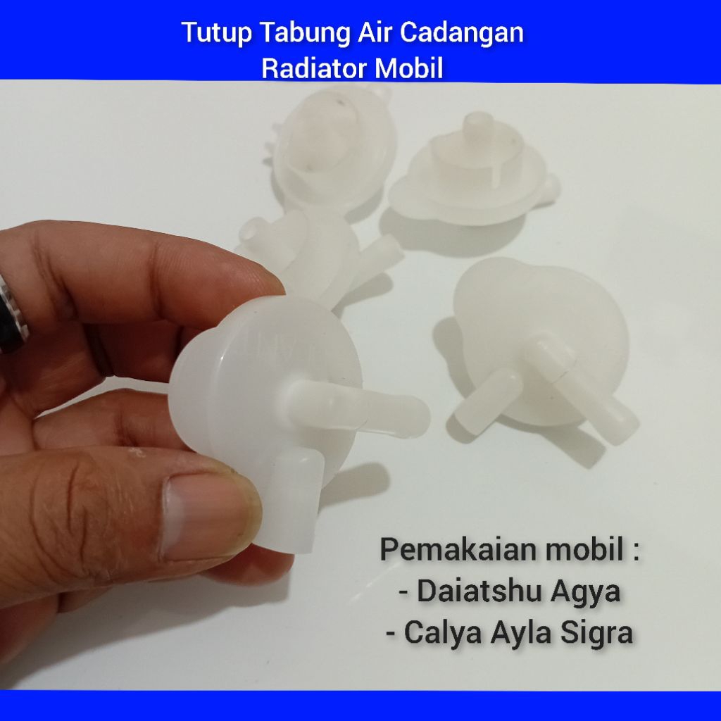 Tutup Tabung Air Cadangan  Radiator mobil daihatshu Calya Ayla Agya sigra harga 1pcs.
