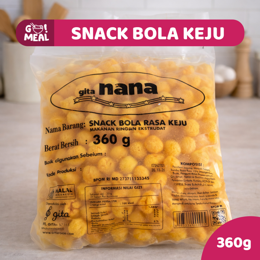 SNACK BALL NANA / BOLA SNACK / JAJAN MURAH / SNACK SIDOARJO SURABAYA