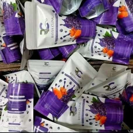 COLLAGEN RASA ANGGUR RAYSA CLINK BPOM ORIGINAL