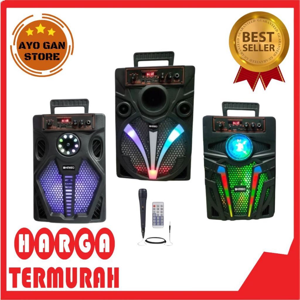 KIMISO Speaker Bluetooth Full Bas QS-780