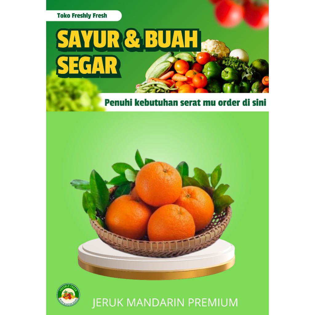 BUAH JERUK MANDARIN PREMIUM/JERUK/BUAH DAN SAYUR