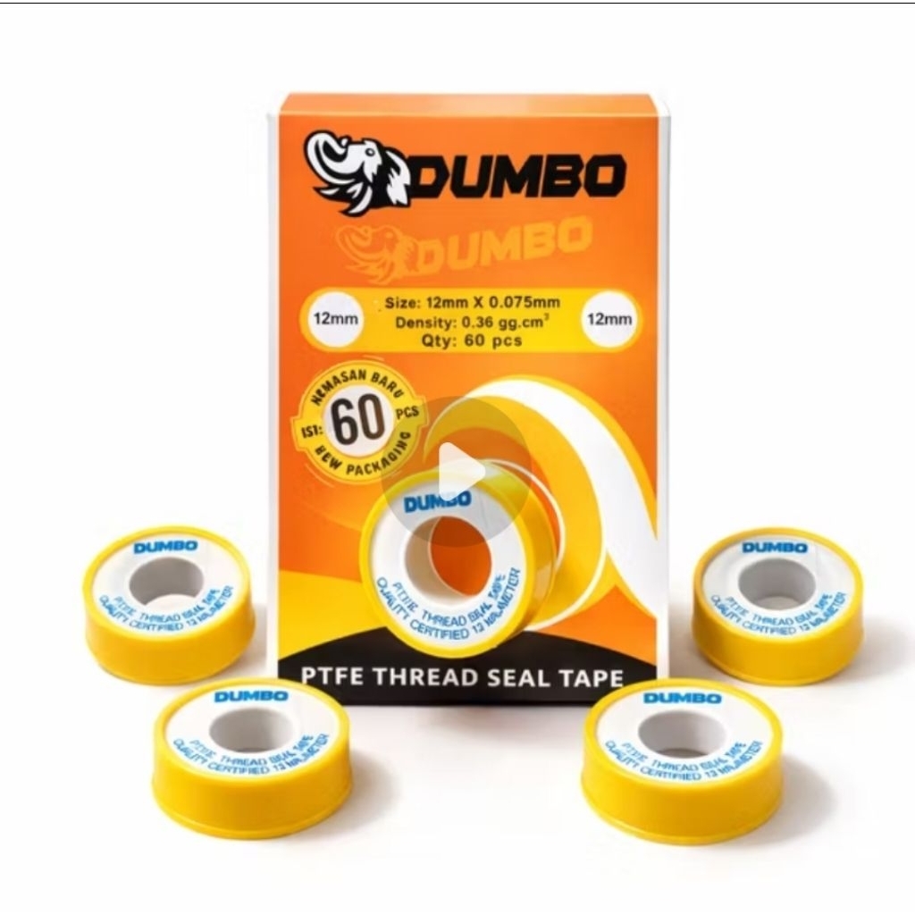 TBA Dumbo Kran Air Plastik Kuat / Kran TBA Dumbo Berkualitas untuk Tandon Air / Kran Air Serbaguna