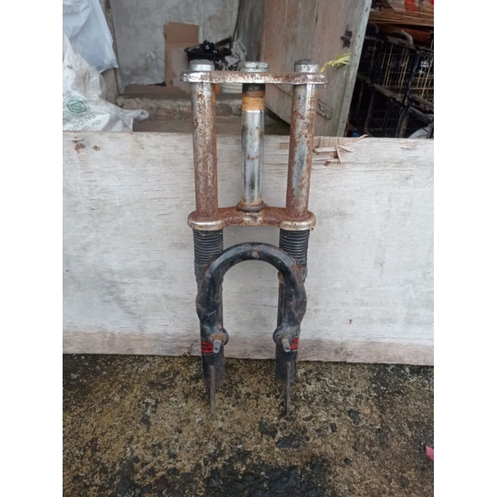 Fork sepeda BMX 12 drag second