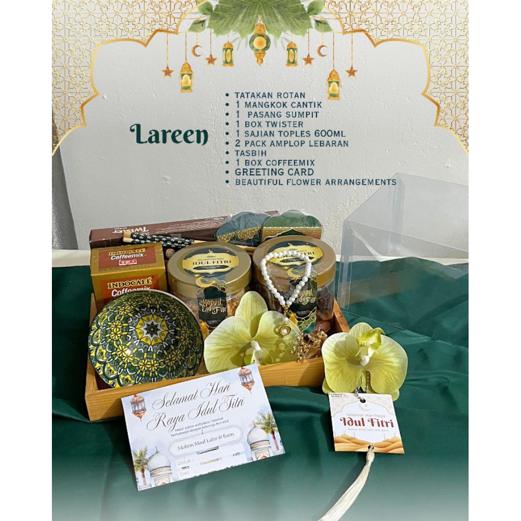 Hampers Lebaran Idul Fitri | Kue Lebaran | HONEY FLOWERS 80 PEKANBARU