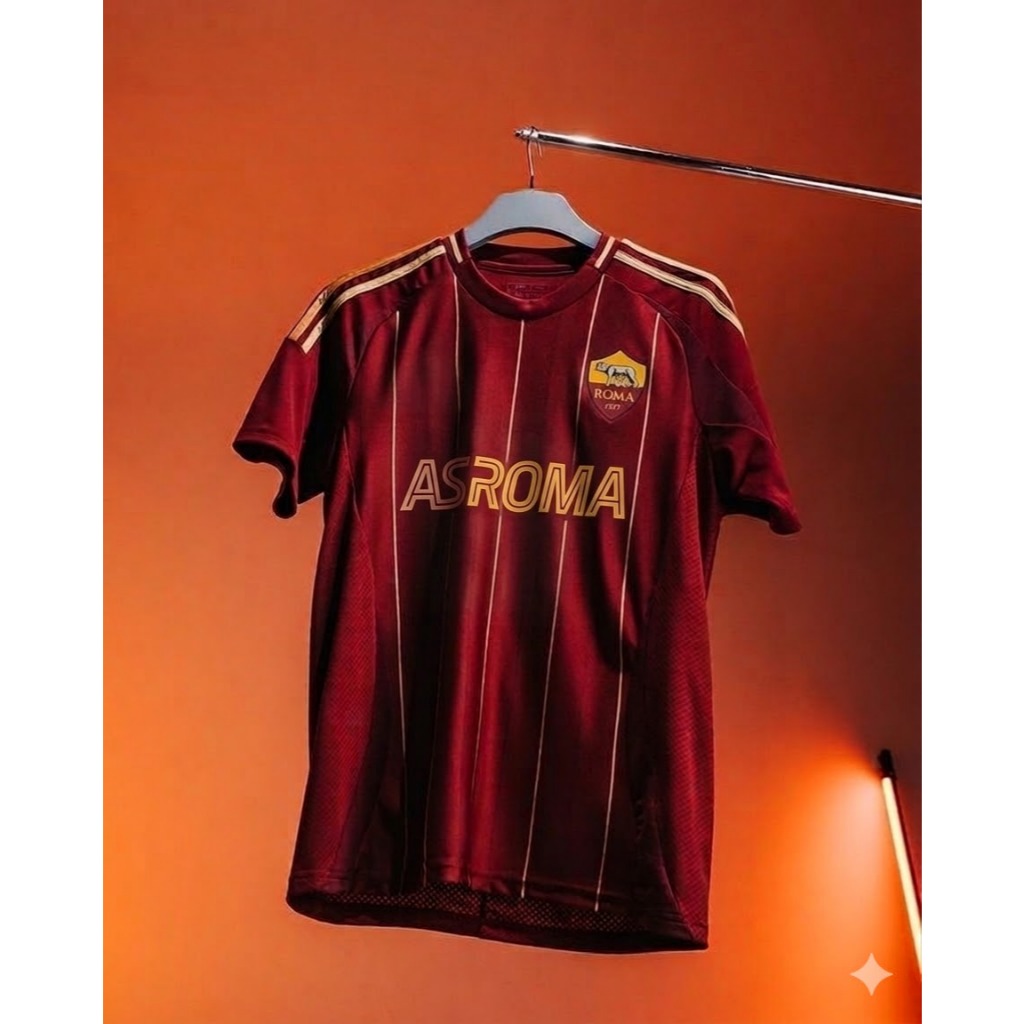 JERSEY AS ROMA FANTASY JERSEY  001 Dryfit Printing PIALA DUNIA 2026 TERBARU DRIFIT
