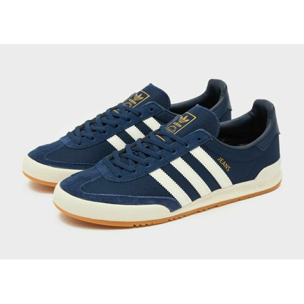ADIDAS JEANS CORDURA BLUE WHITE GUM ORIGINAL BNIB MADE IN INDONESIA Sneakers Casual Adidas Pria Jean