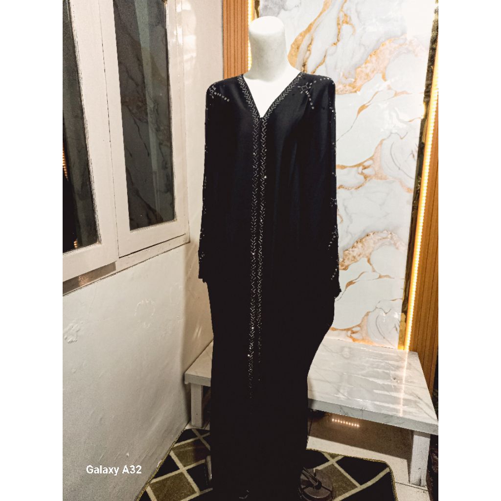 READY STOK abaya kaftan dubai original 100%