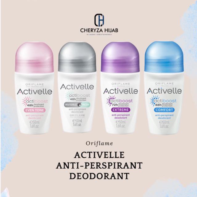 READY - Oriflame Activelle Anti-perspirant Deodorant