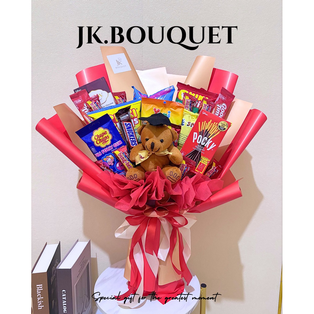[BISA KIRIM HARI INI] Snack Bouquet size L / buket medan / buket murah