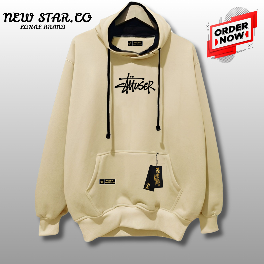 Hoodie Switer Cowok Cewek Oversize Hoodie Pria Distro Aesthetic Original Sweater Jumper Unisex Terla