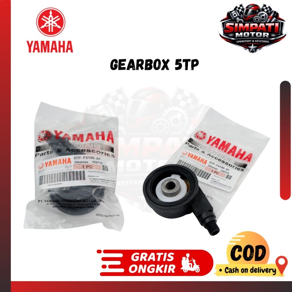 Gearbox Mio Sporty - Gearbox Mio - Gearbox Mio m3 5TL-F5190-01 Original Simpati Motor Part