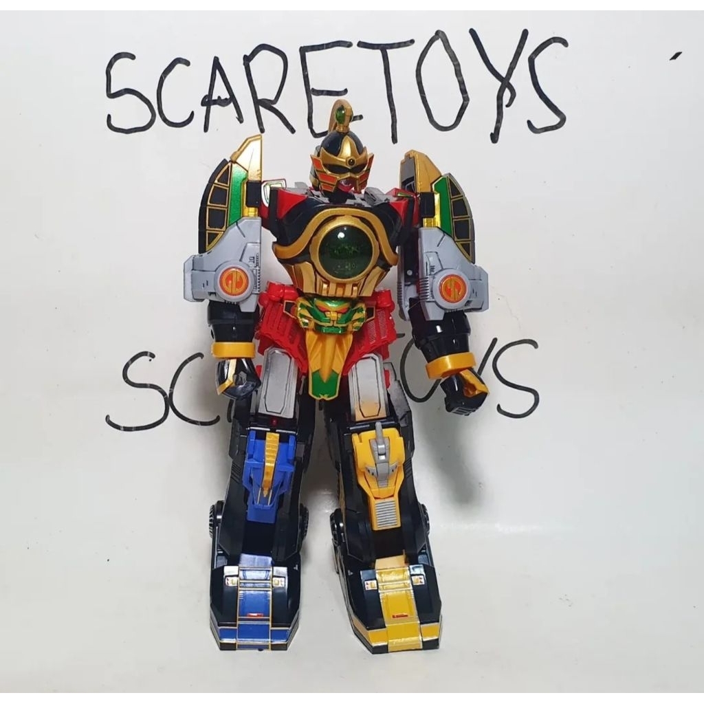 Smp dairenoh dairanger power rangers mighty morphin thunder megazord super minipla shokugan modeling