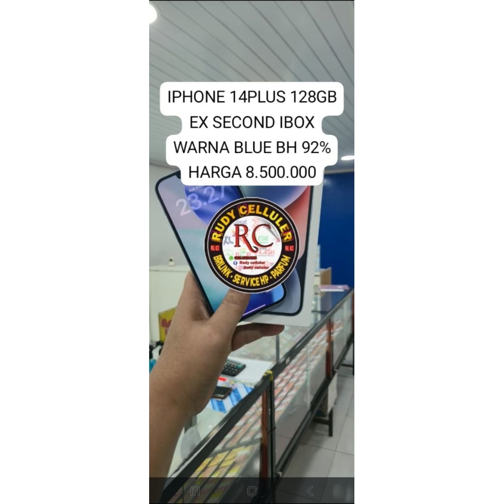 Iphone 14 plus 128gb ex ibox bh 93%