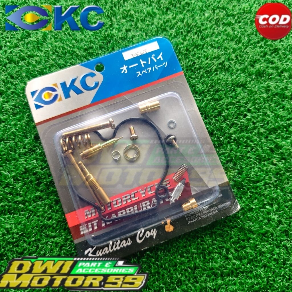 SPUYER SET PARKIT REPARKIT KARBU KARBURATOR MERK KC KVY BEAT SCOP KARBU KARBURATOR LAMA OLD ASLI ORI