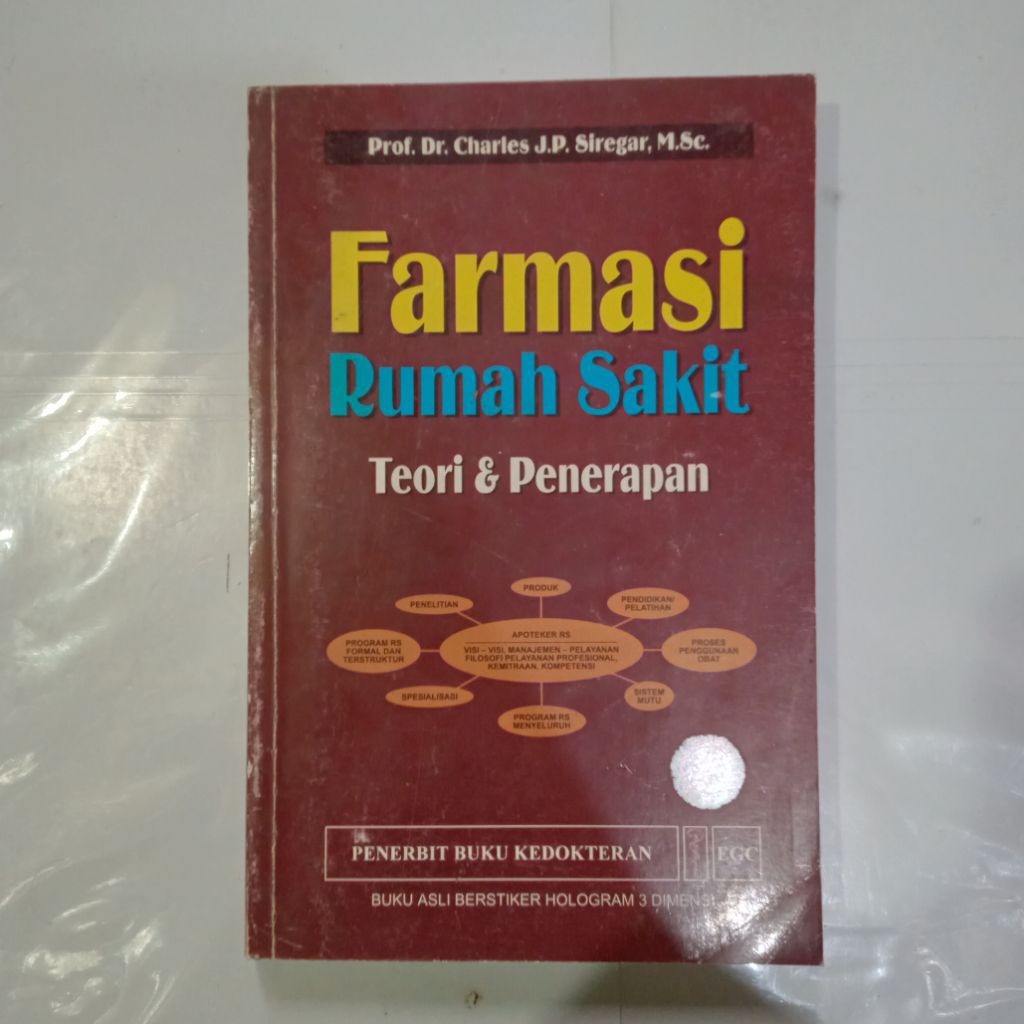 Buku FARMASI RUMAH SAKIT-TEORI DAN PENERAPAN