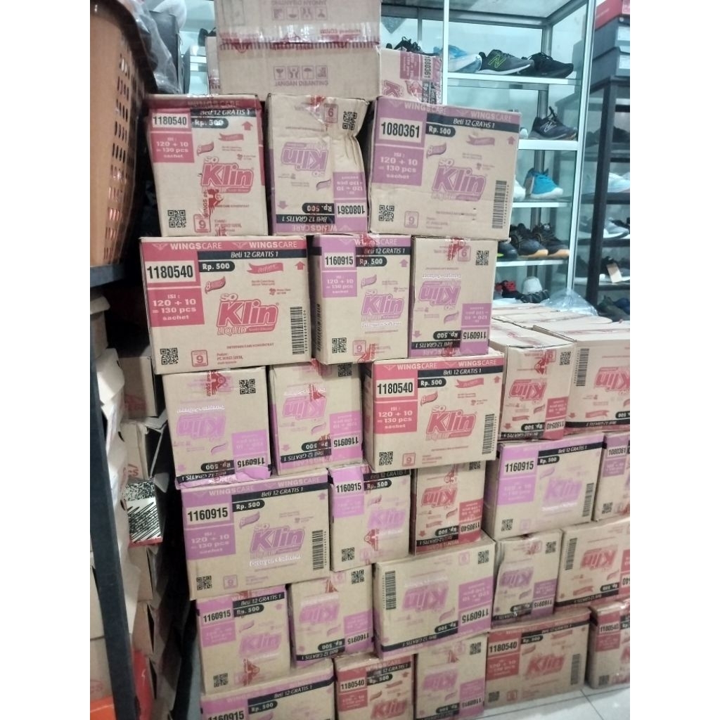 1 DUS SOKLIN LIQUID KEMASAN 500