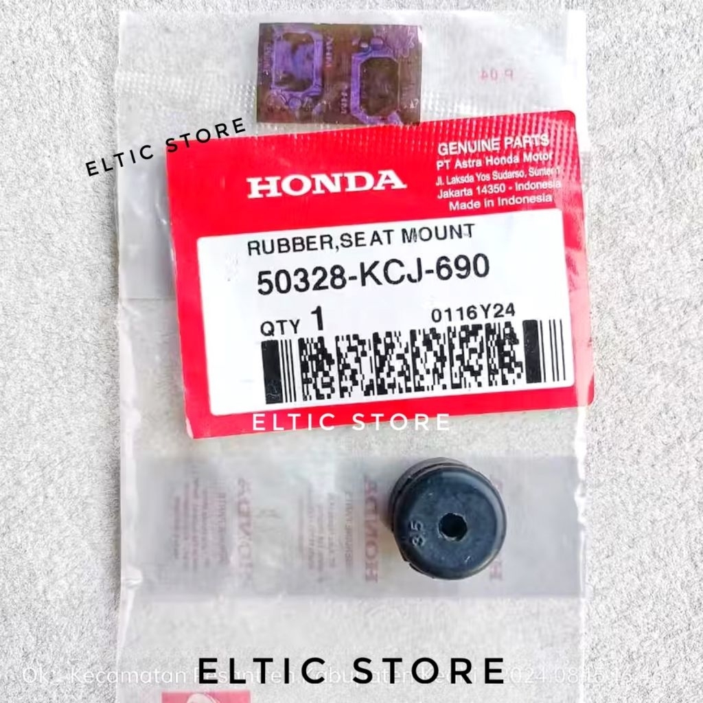 Karet Dudukan Jok Depan Honda Tiger 2000/Tiger Revo Original AHM