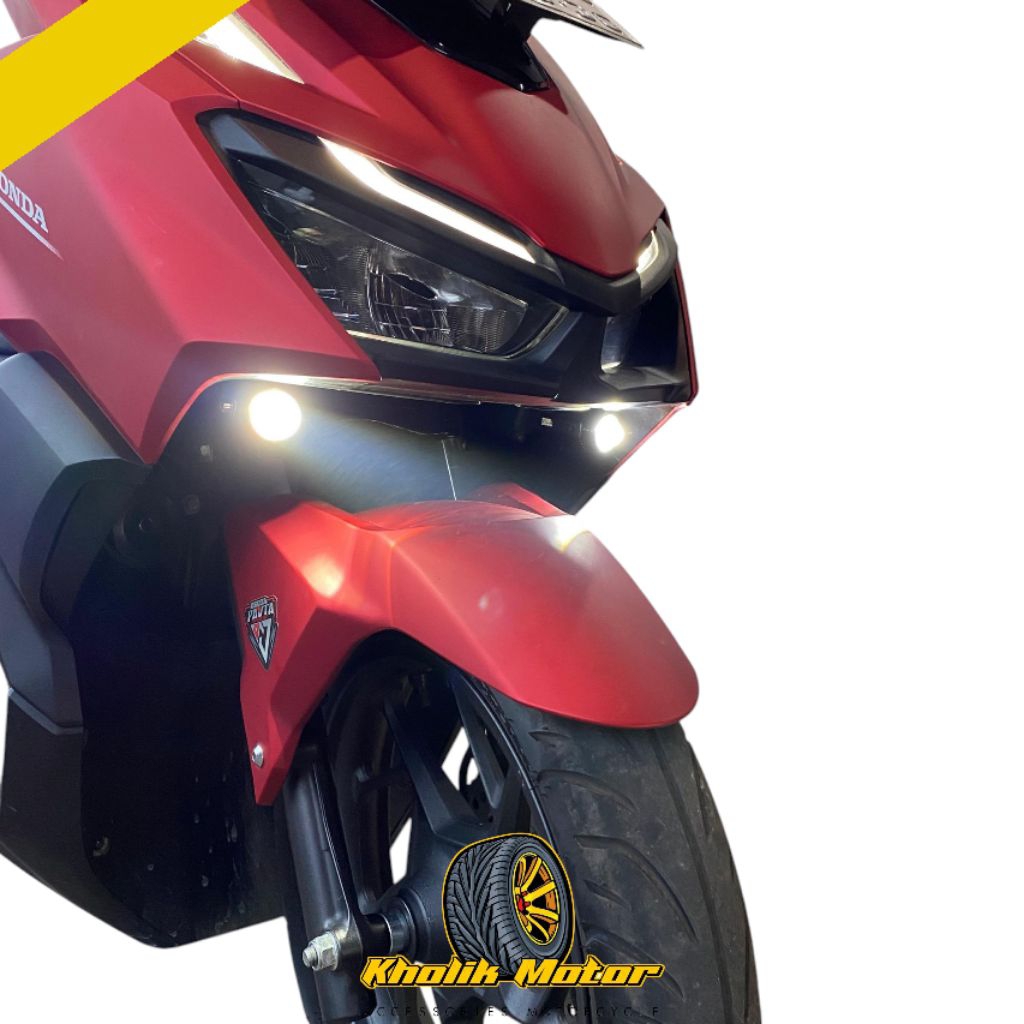 Breket d2 laser vario 160 dudukan lampu d2 laser vario 160 abs cbs 2022-2024