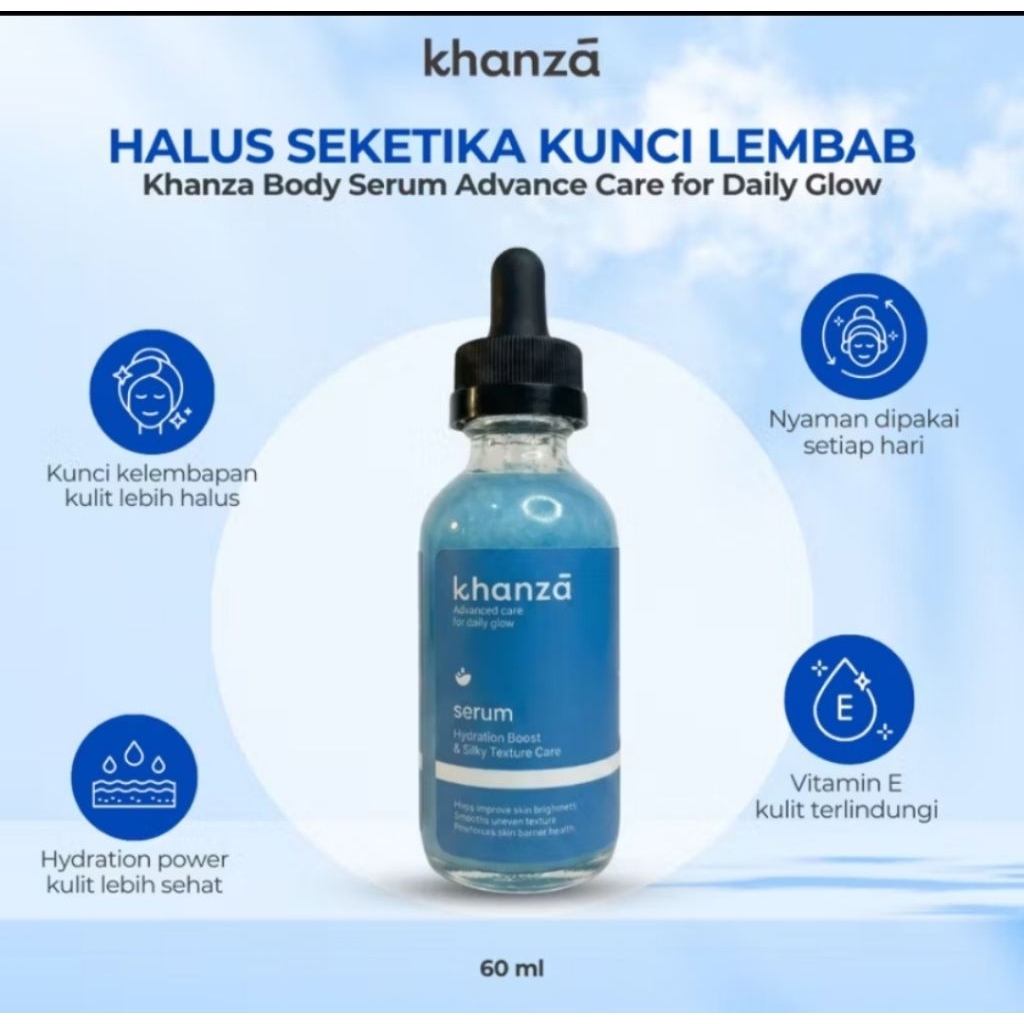 SERUM BADAN LN Khanza 60ml ready siap kirim 100%original
