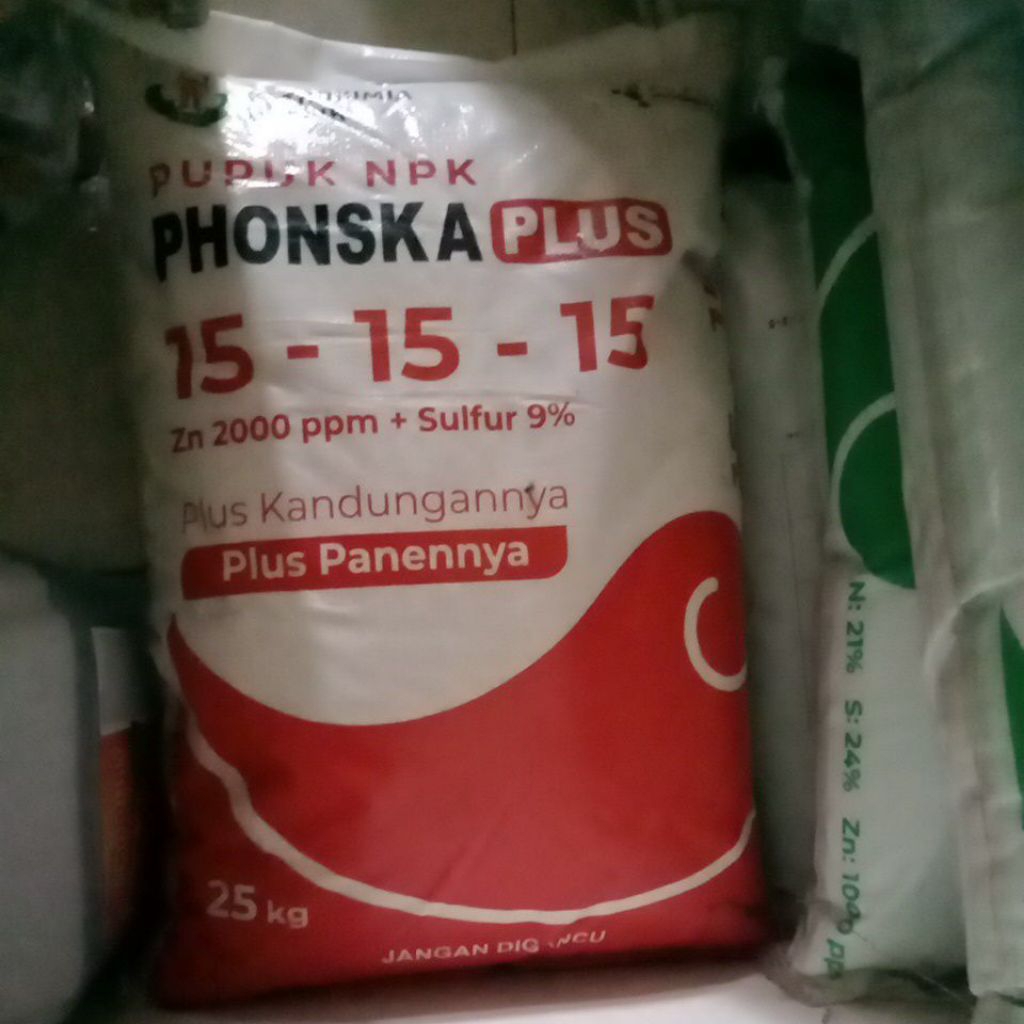 pupuk NPK 15-15-15 phonska plus 25kg
