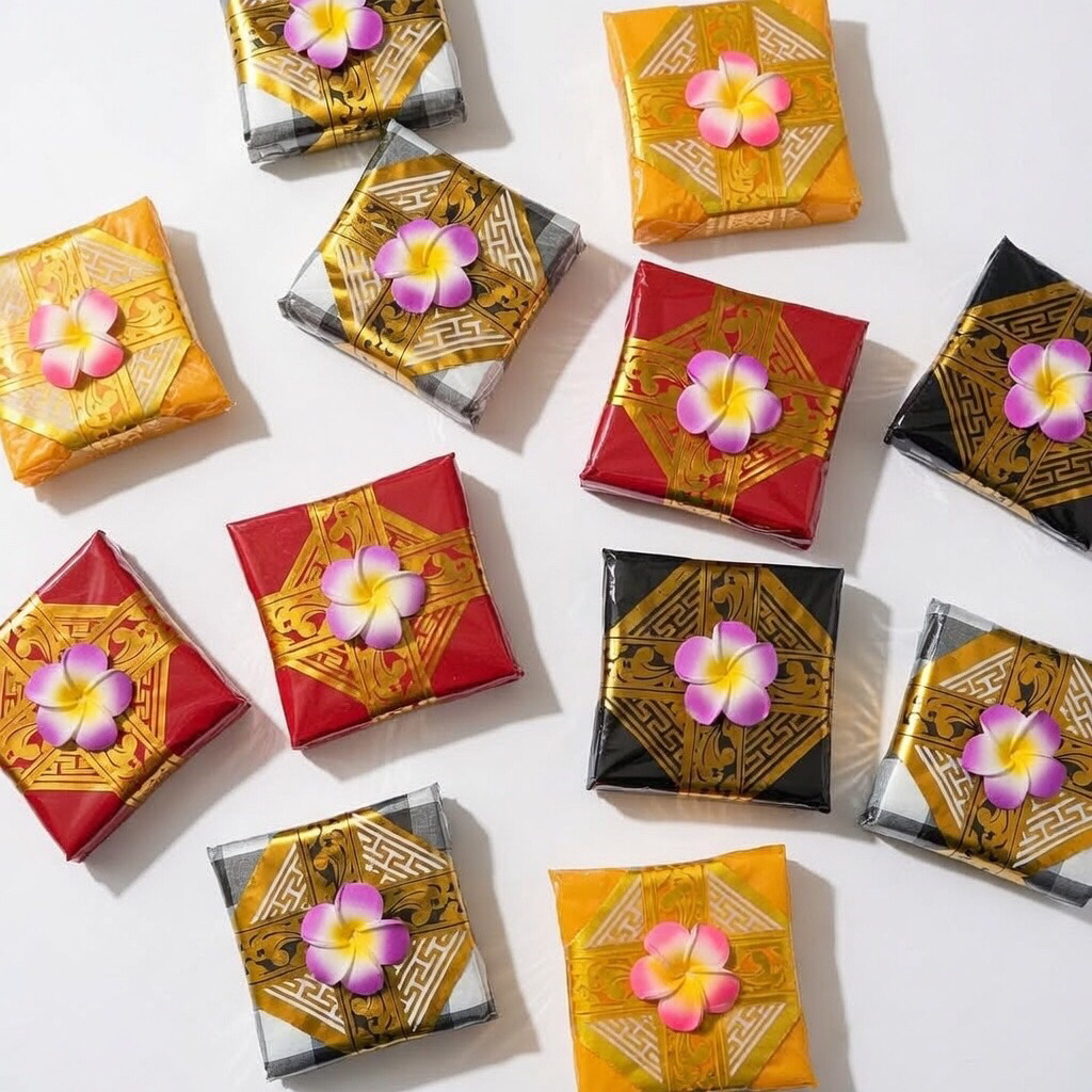 Toko Jenar - Rantasan Bokor/ Ratasan Bokoran/ Rantasan Daksina/ Rantasan Warna Lengkap/ Rantasan Put