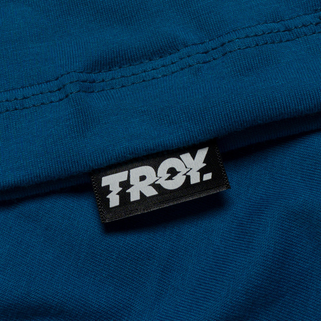 Troy Company Boxy Oversized Pocket Tees Deep Blue Kittens - Kaos Pria Boxy Oversize BKD 2618