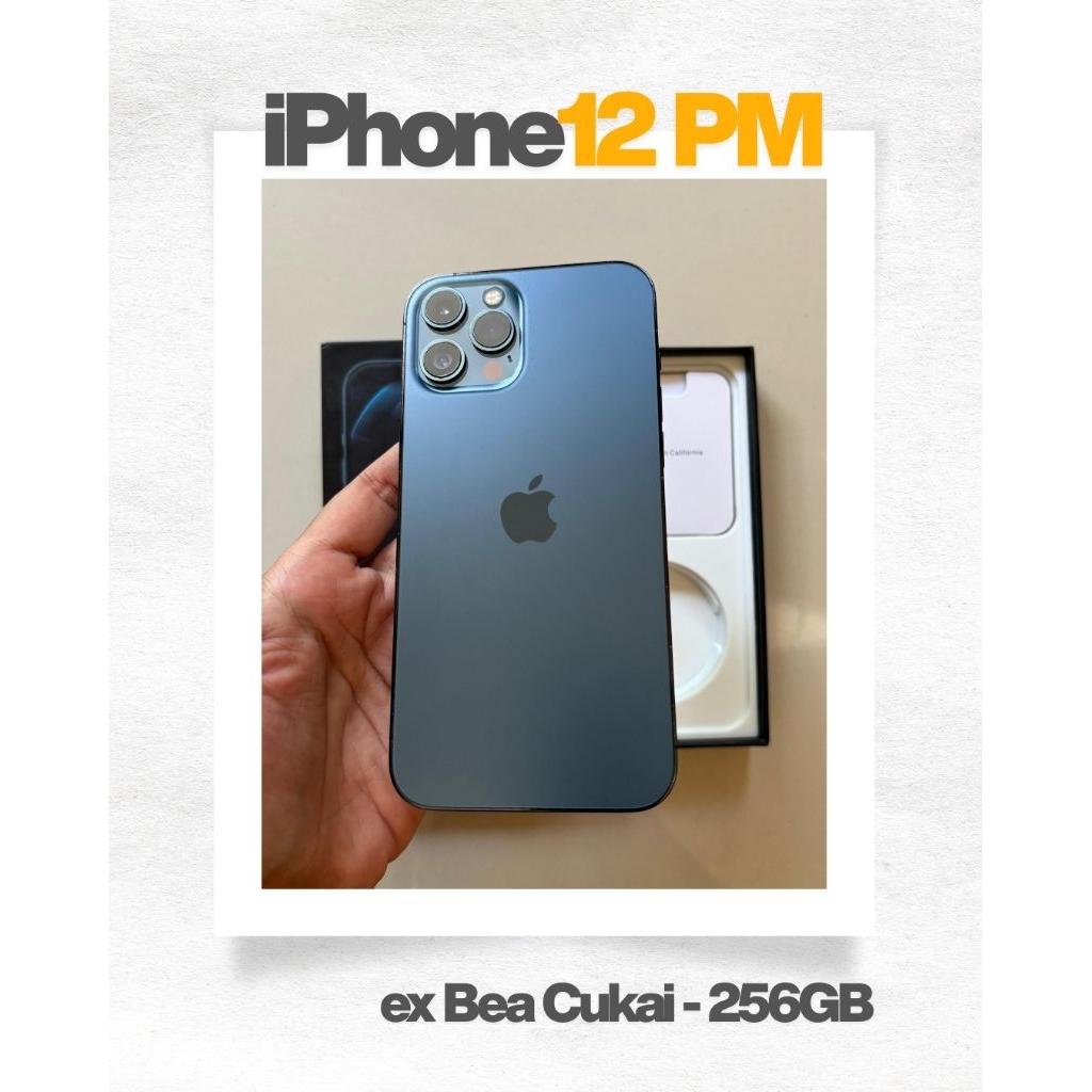 IPHONE 12 PRO MAX 256GB/512GB SECOND BEA CUKAI ORIGINAL APPLE