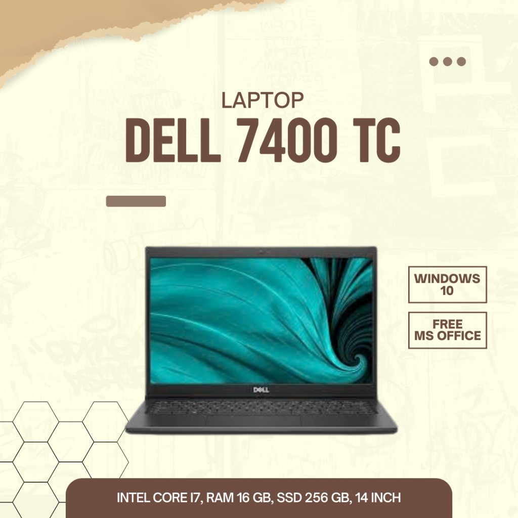 Dell Laatitude 7400  Touchscreen | Laptop Second Berkualitas