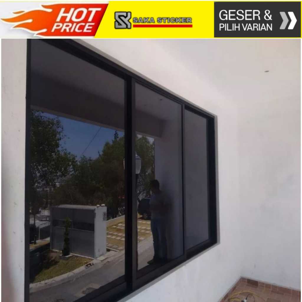 Stiker Kaca Film Jendela Rumah | Sticker Riben