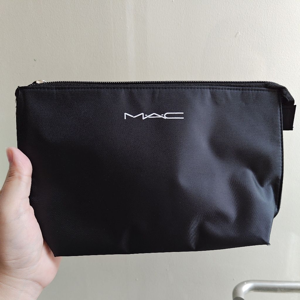 Mac Cosmetic Pouch Wadah Kosmetik Multifungsi Original - Black