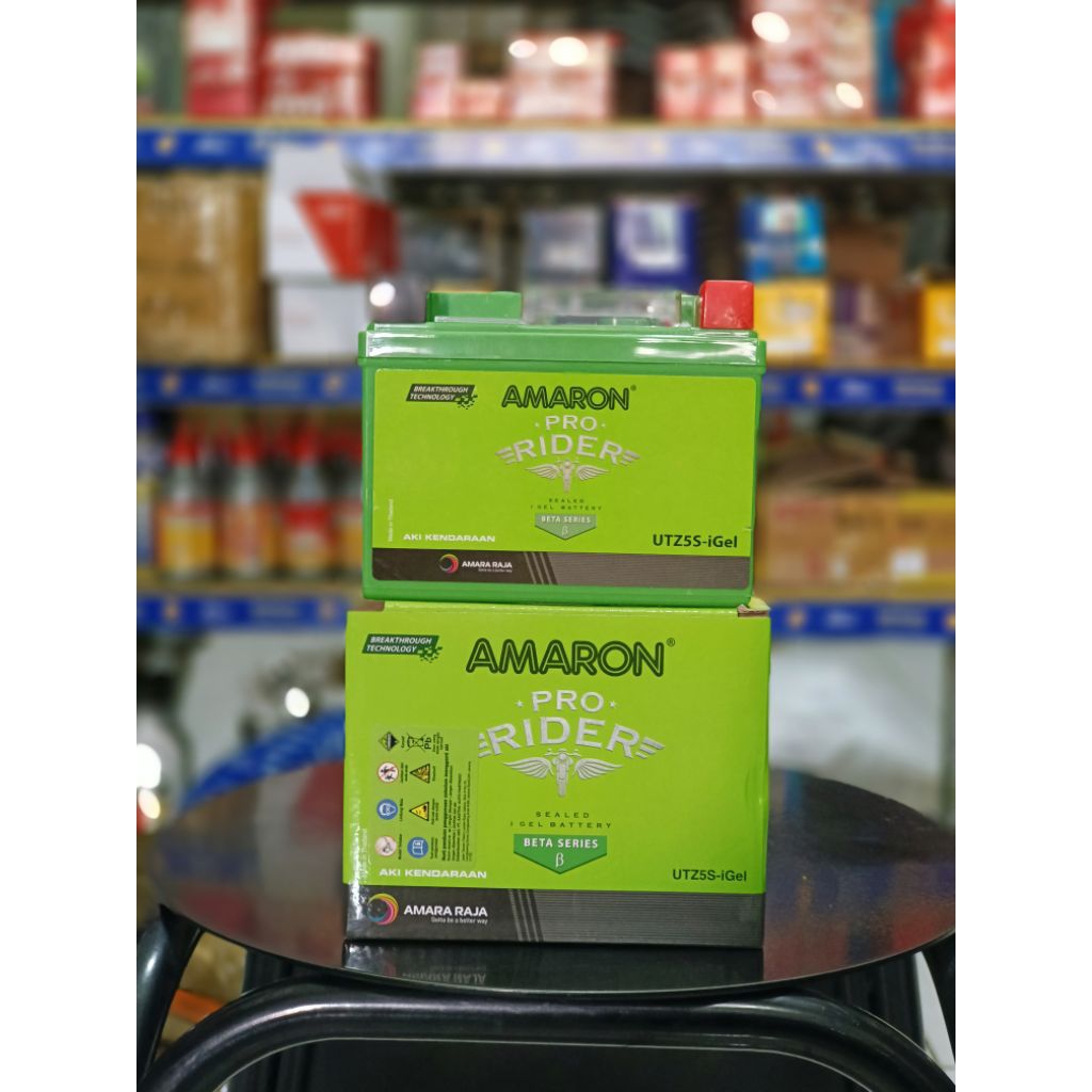 Aki Amaron gtz5s UTZ5S 4Ah matic injeksi bebek