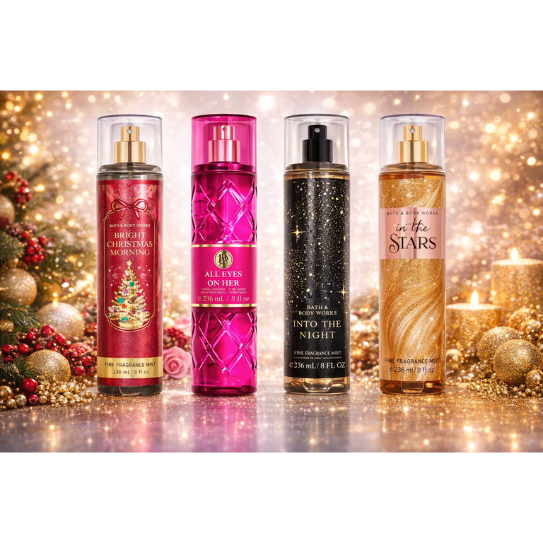 BBW Bath and Body Works Body Fine Fragrance Mist 236ML Tahan lama, Bunga, Sweet, Ceria, Segar, Buah,