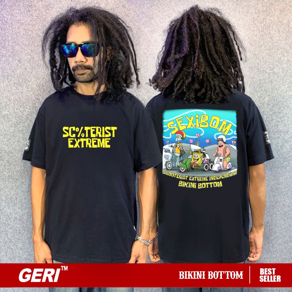 Kaos Vespa Geri original - Sexiboom
