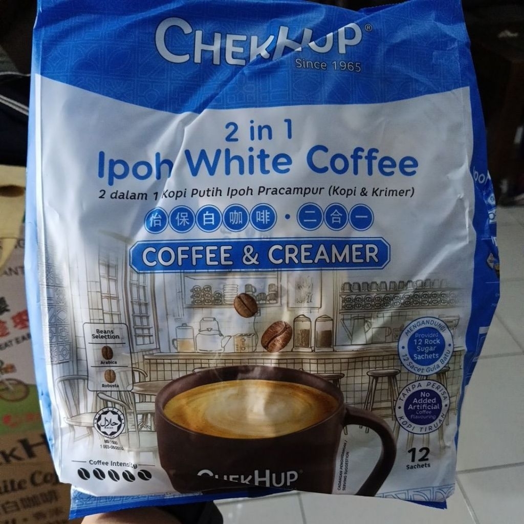 ChekHup white coffee