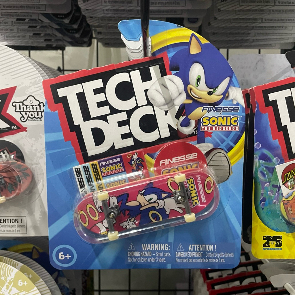 Tech Deck SONIC & Finnese Fingerboard 32mm