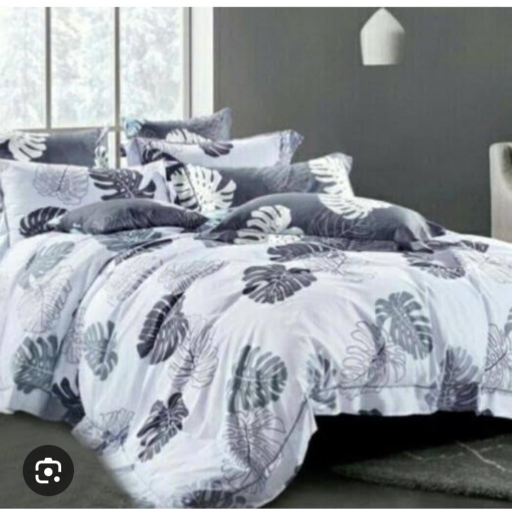 SET Sepray Bed Cover Katun Lokal 35 Dewasa By Karel Prosperity